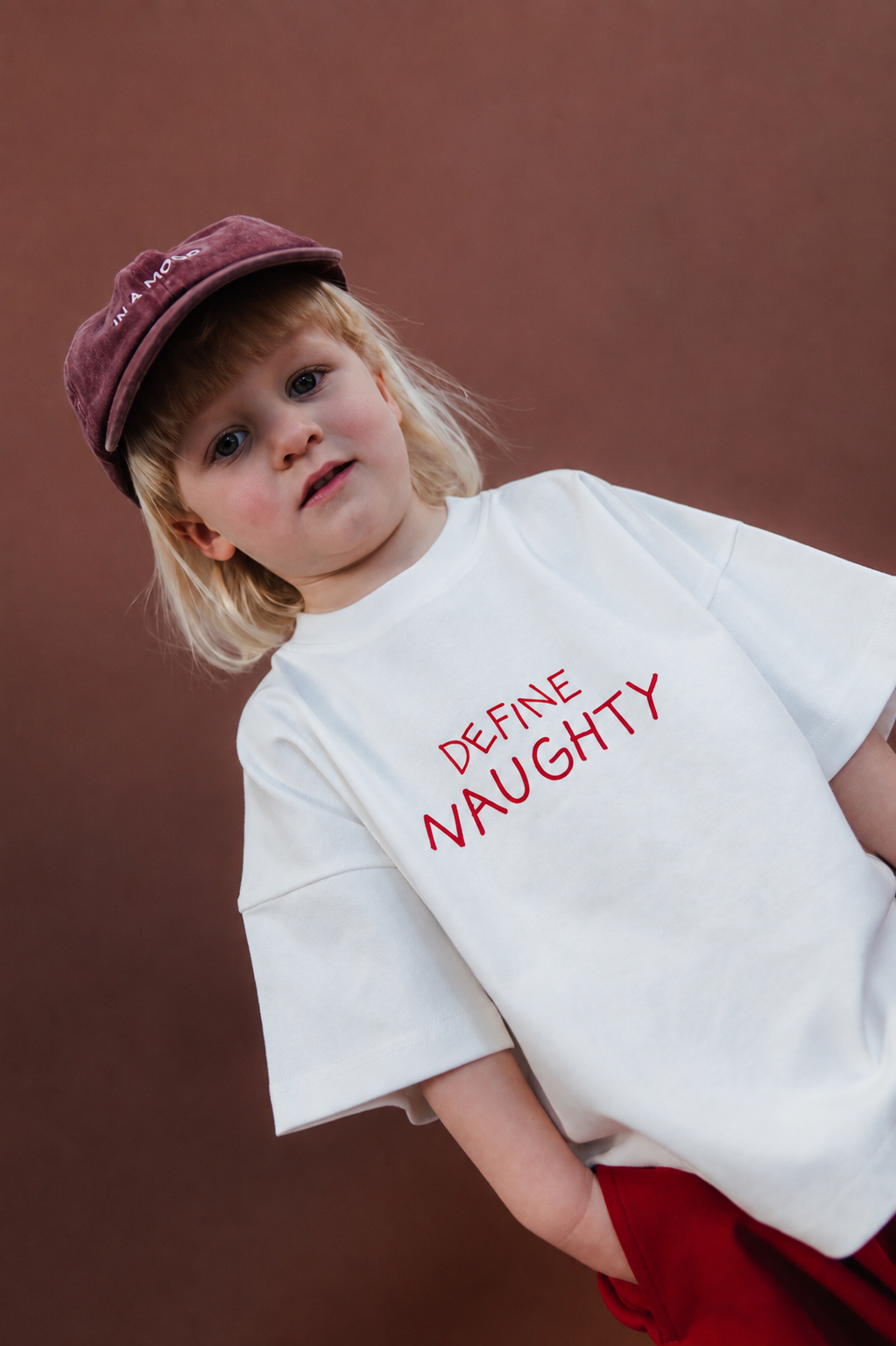 Define naughty Tee (PRE ORDER)