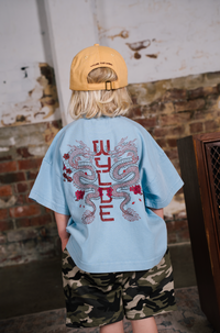 Fortune Tee - Blue Haze