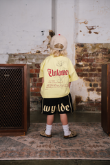 No Saint Tee - Lemon