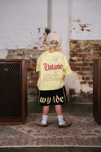 No Saint Tee - Lemon