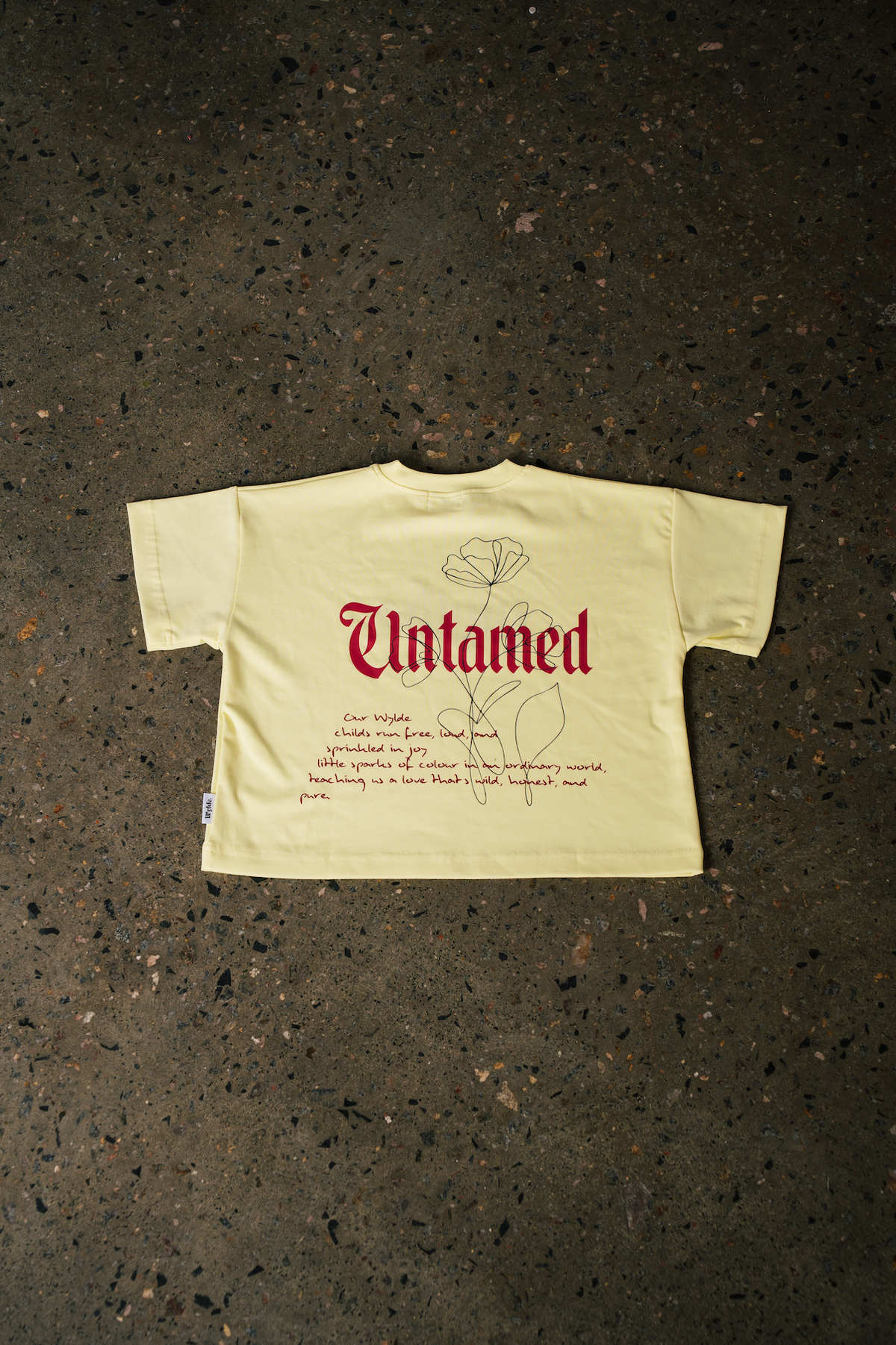 No Saint Tee - Lemon
