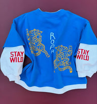 Roar L/S layer tee - Blue