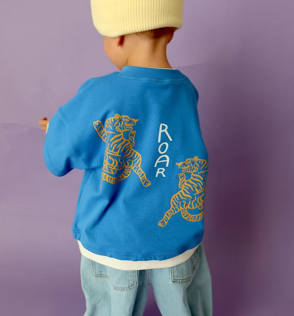 PRE SALE Roar L/S layer tee - Blue
