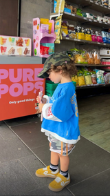 Roar L/S layer tee - Blue